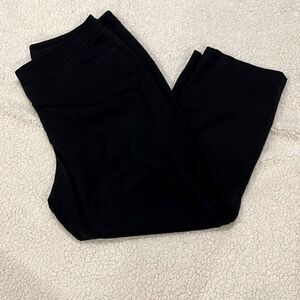 Rafaella Curvy Ankle Black Pants